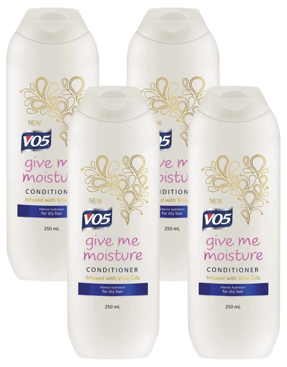 Alberto VO5 Give Me Moisture Conditioner 250ml (Pack of 4)