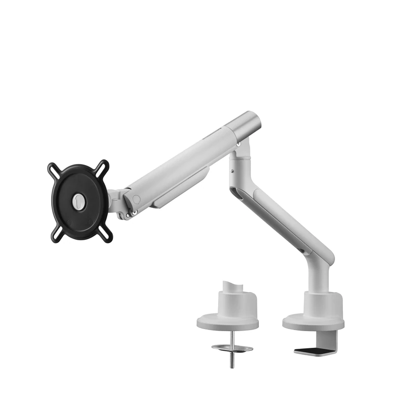 One For All Universal Monitor Arm for 13-35 Inch Screens - VESA 75/100mm - Heigh adjustment -Tilt (80°), Swivel (180°) and Rotate (360°) - Max weight - 9 kg per screen - White (DM7120)