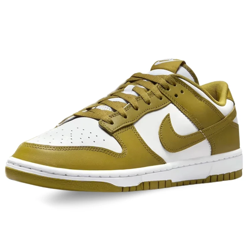NIKE DV0833-105 Dunk Low Retro Men White Pacific Moss 105 UK 9.5