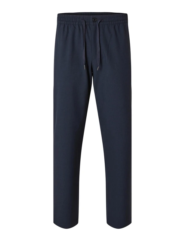 SELECTED HOMME Male Trousers 196 Straight Fit, Dark Sapphire, M