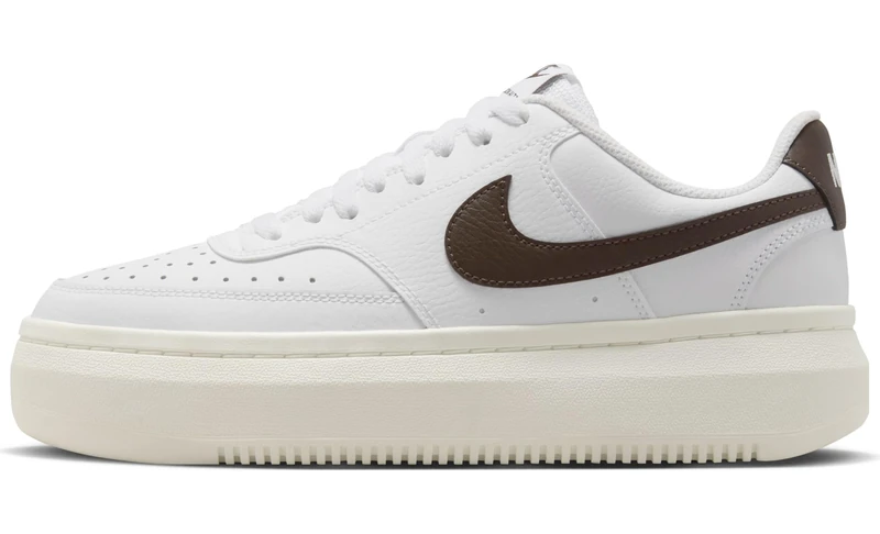 NIKE DM0113-103 Court Vision Alta Women White Baroque Brown Sail UK 5