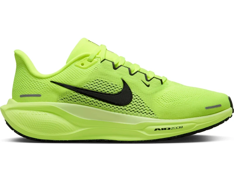 Nike Women's Air Zoom Pegasus 41 Running Shoe, Volt/Black-Barely Volt, 5.5