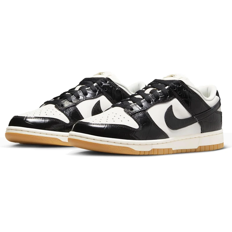 NIKE FJ2260-003 Dunk Low LX Men Oil Green/Safety Orange-Platinum Tint UK 10.5