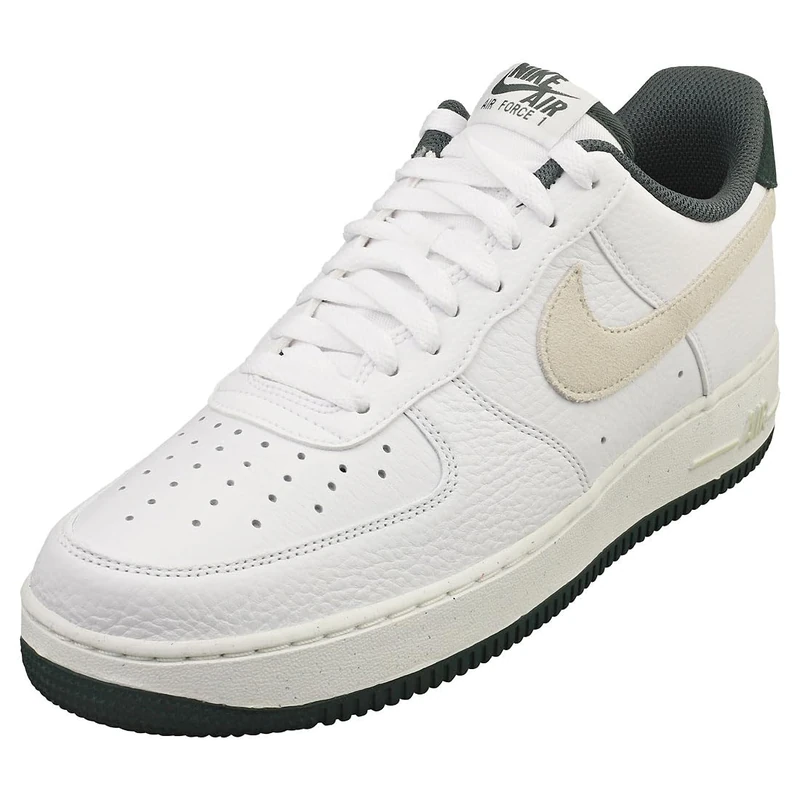Nike HF1939 Nike Air Force 1 '07 LV8 Men White/SEA Glass-Vintage Green UK 6
