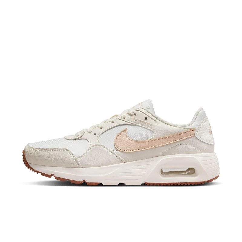Nike Women's Air Max Sc Shoes, Sail/Sanddrift/Gum Med Brown, 4