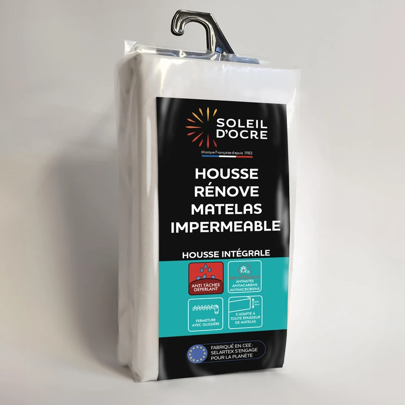 Soleil d'ocre Renove Mattress Cover 90 x 190 cm - Waterproof