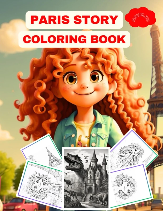 High quality the Paris story drawing book for kids
