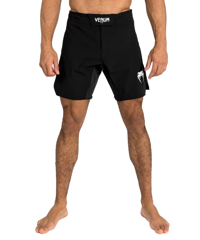Venum, Contender Fight Shorts, Men's, XL, Black/White
