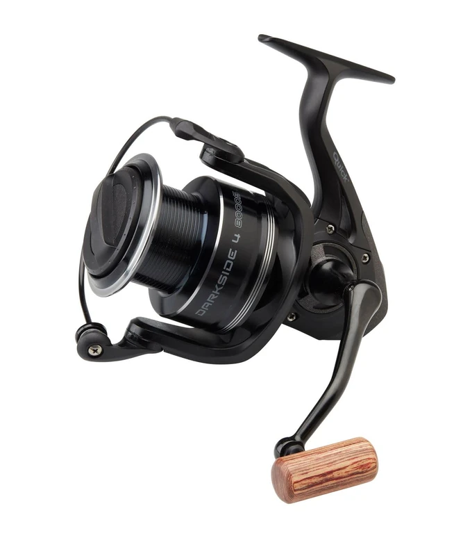 DAM Quick Darkside 4 Fishing Reel, Spinning Reels, All round fishing, Unisex, Black, 8000S, FD