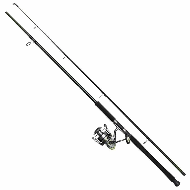 DAM Full Cat XP Combo, 2.9m Heavy Catfish Spinning Rod & Reel Combo, 9ft6in Rod, 3+1 Ball Bearing Reel
