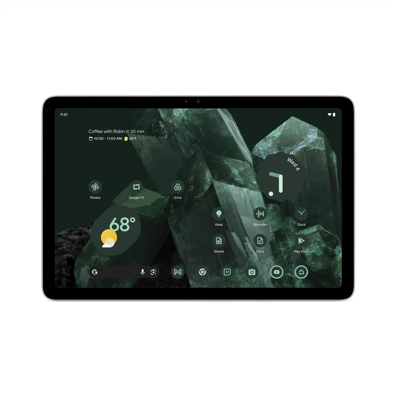 Google Pixel tablet - Android tablet with 11-inch screen and extra long battery life - Hazel - 8GB RAM - 256GB