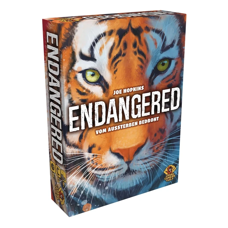 Asmodee Grand Gamers Guild, Endangered, Connoisseur Game, Board Game, 1-5 Players, From 10+ Years, 60 Minutes, German