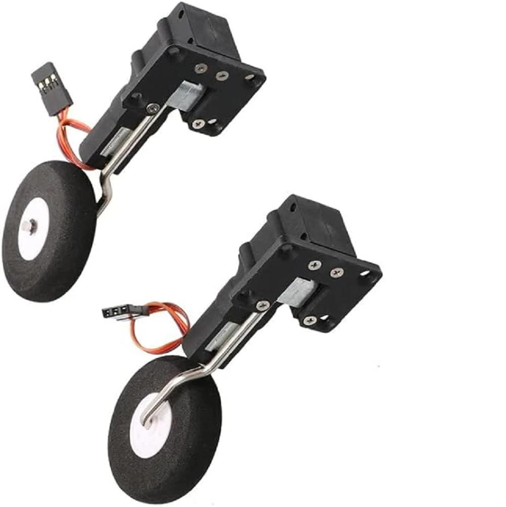 Sparkhobby Digital Servoless Metal Electronic 2kg 25g Retractable Landing Gear for RC Fixed-Wing KTK SU27 KT Board Aircraft Part (2PCS A)