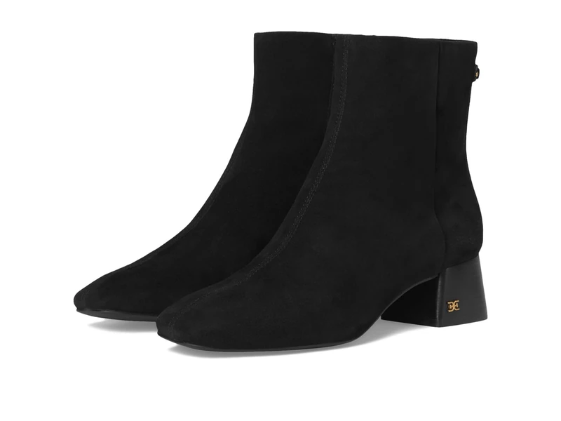 Sam Edelman Women's Paige Ankle Boot, Black Suede, 5 UK