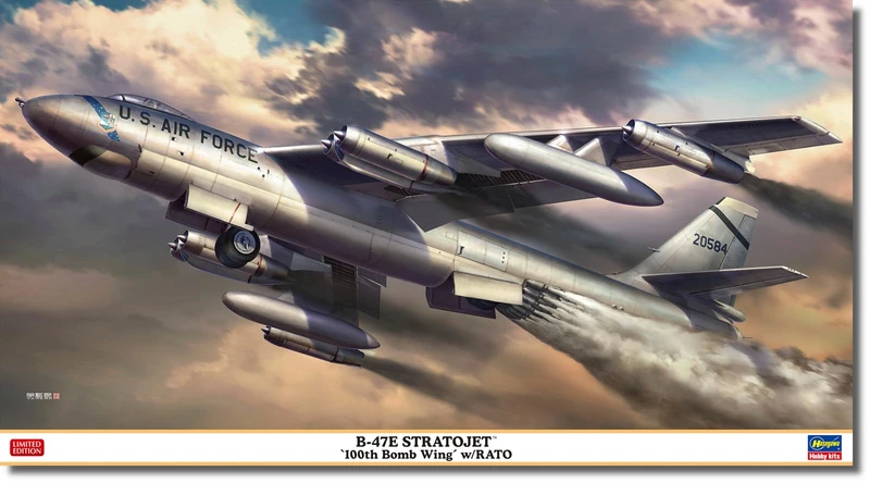 Hasegawa 120116 602474 1/72 B-7E Stratojet, Multi-Coloured