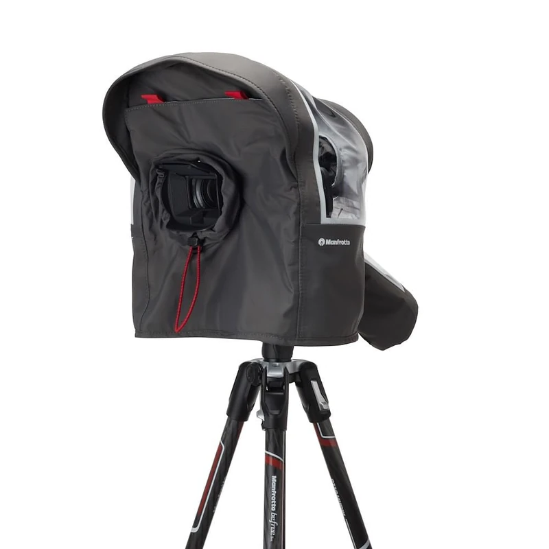 Manfrotto Pro Light Cineshield S/M Video Camera Rain Cover, Small to Medium Camcorder, Videocamera, Video Accessories, Remote Control Protection, MB PL-CS-SM