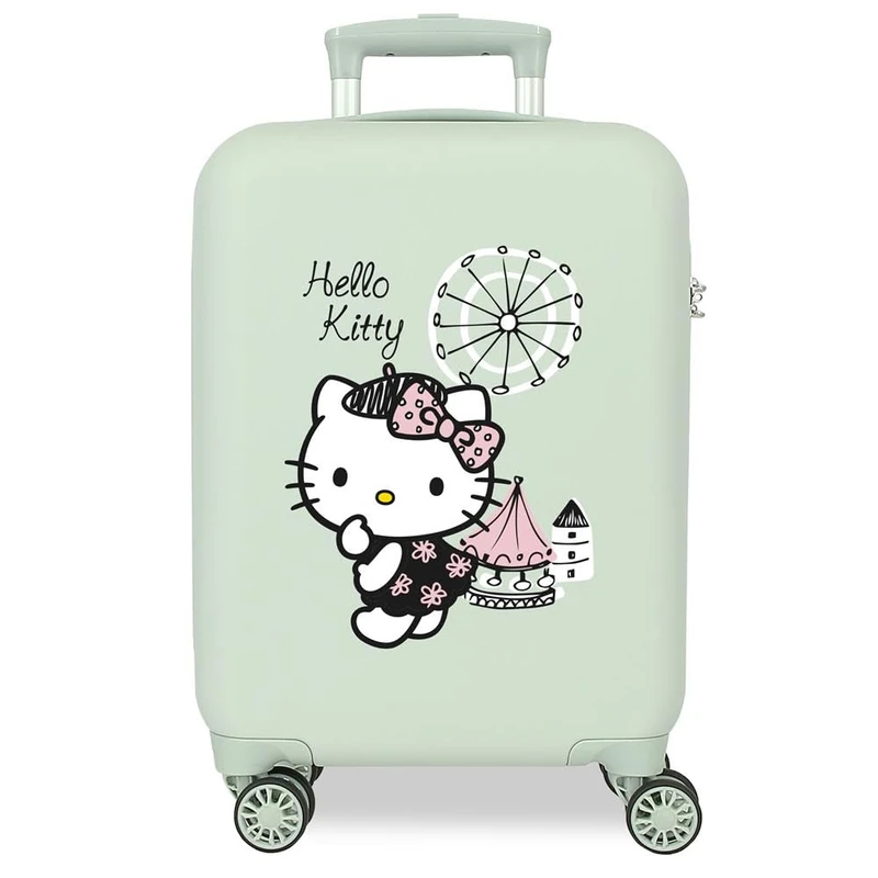 Hello Kitty Fair Suitcase, Green, Suitcase