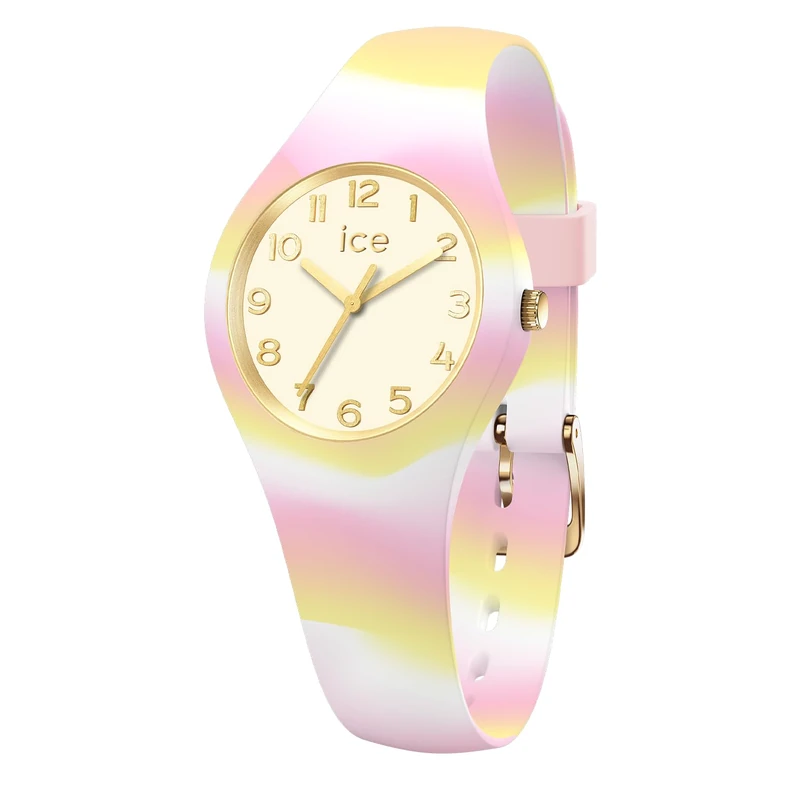 ICE-WATCH - ICE tie and dye Crystal Rose - Women's Wristwatch with Plastic Strap - 022596 (Extra Small)