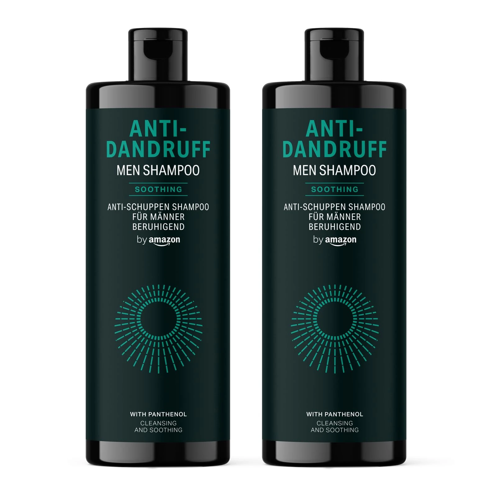 by Amazon Men’s Anti-Dandruff Shampoo, 2 x 400 ml