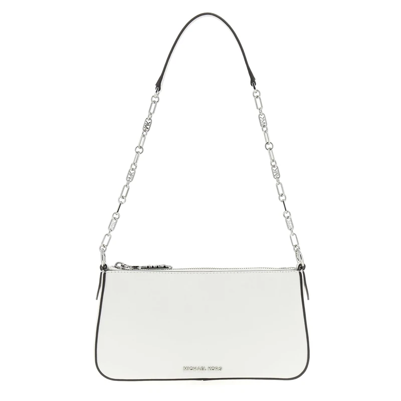 Michael Kors 32H3S8EW6L-085 MD CHAIN POUCHETTE Female OPTIC WHITE Size One Size