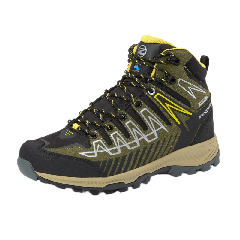 Trezeta 010724065 THUNDER MID WP Hiking shoe Male OLIVE YELLOW UK 12.5 - Image 1