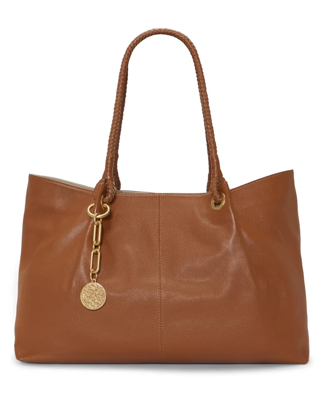 Vince Camuto Women's Eshva-to Handbag, Warm Caramel, Extra Large M US
