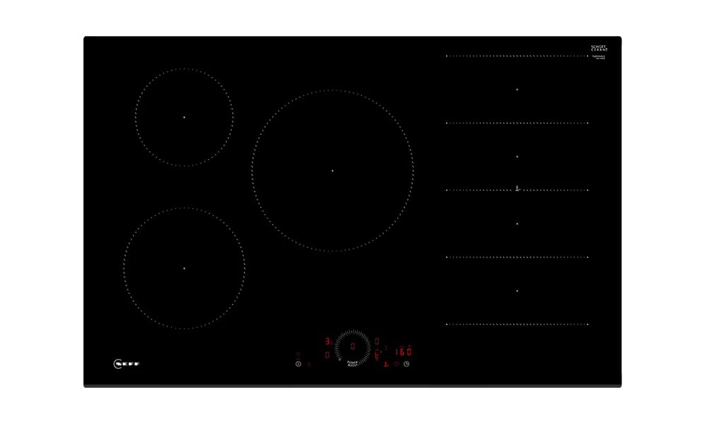 Neff T68FHV4L0 N 70, Built-in Induction hob 80 cm Black