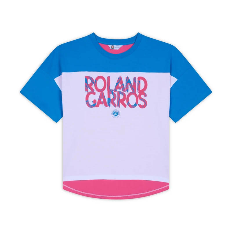 ROLAND GARROS Pop Energy, T-Shirt, Women's Blue