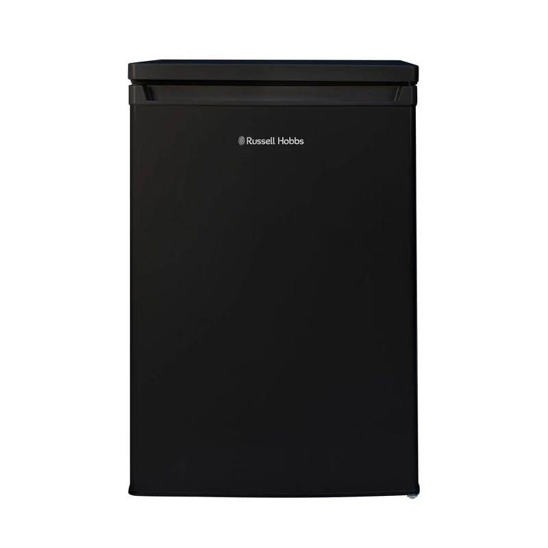 Russell Hobbs Under Counter Freezer 91 Litre Capacity 55cm Wide with Adjustable Thermostat & Feet, 3 Freezer Drawers, Reversible Door, Black, 2 Year Guarantee RH85UCFZ552E1B