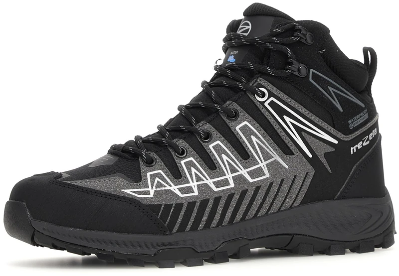 Trezeta 010724050 THUNDER MID WP Hiking shoe Male BLACK GREY UK 8.5