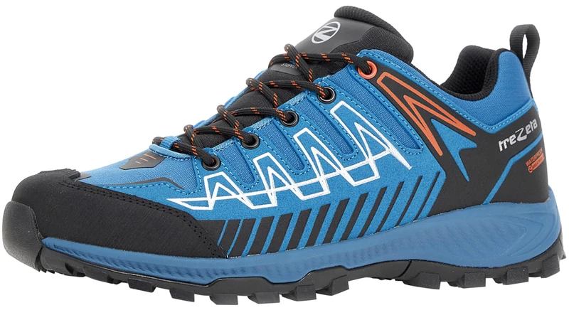 Trezeta 010724090 THUNDER WP Hiking shoe Male BLUE ORANGE UK 9.5 - Image 1