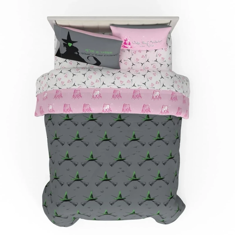 Franco Collectibles The Wizard of OZ Bedding 7 Piece Super Soft Comforter and Sheet Set with Sham, Queen, (Officially Licensed Product)