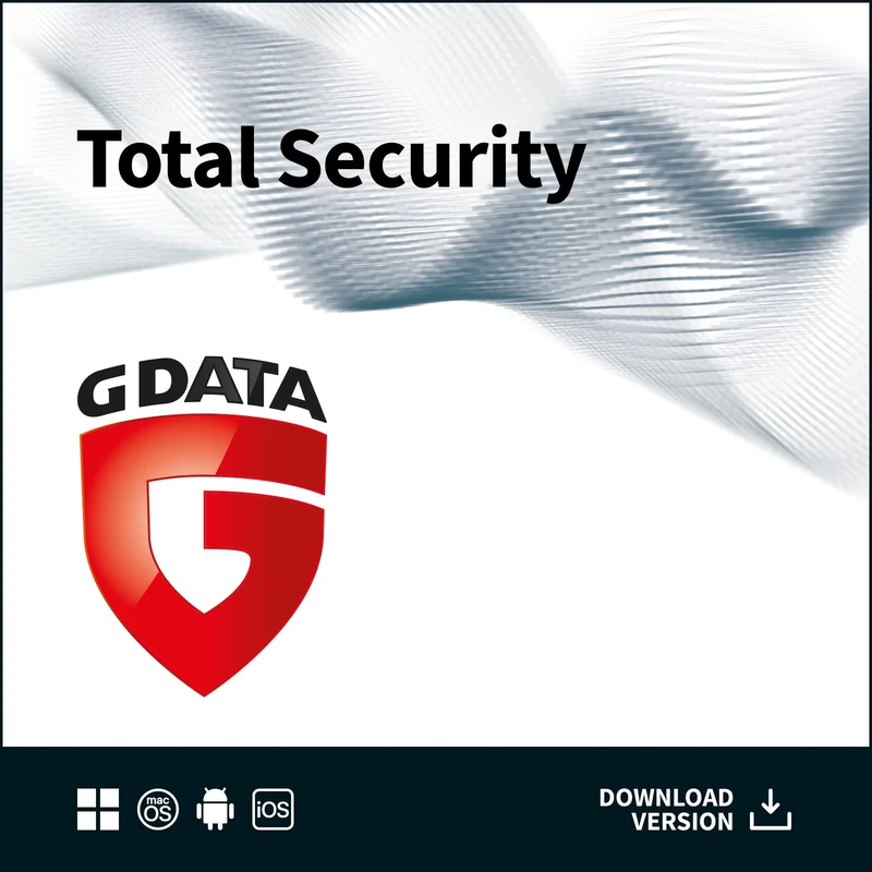G DATA Total Security 2025 | 5 devices | 1 year | antivirus program | password manager | PC/Mac/Android/iOS | future updates included | Made in Germany | activation code by email - Image 1