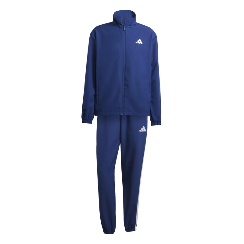 adidas Men's 3 STRIPES WOVEN TRACKSUITS, dark blue, XL