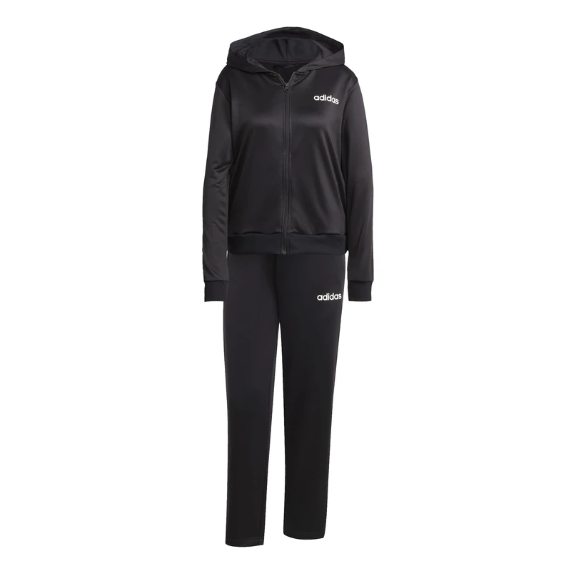 adidas Women's ESSENTIALS LINEAR TRACKSUIT, black, L