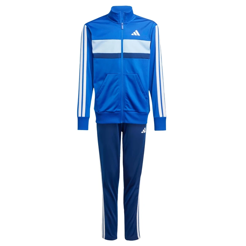 adidas Tiberio 3-Stripes Tricot Tracksuit - Royal Blue/White/Glow