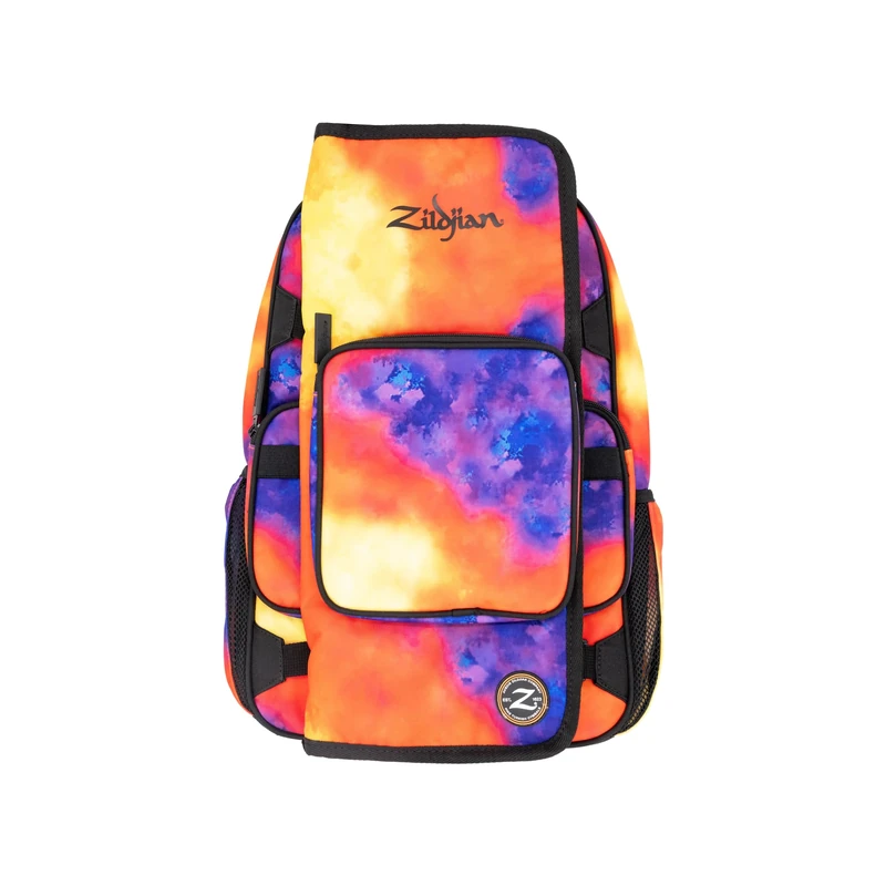 ZILDJIAN STUDENT BACKPACK STICK BAG - ORANGE BURST