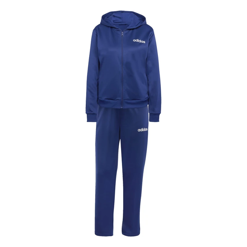 adidas Women's ESSENTIALS LINEAR TRACKSUIT, dark blue, L