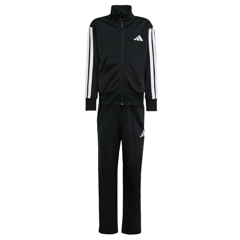 adidas Unisex Kids Essentials Climacool Track Suit, Black/White, 13-14 Years