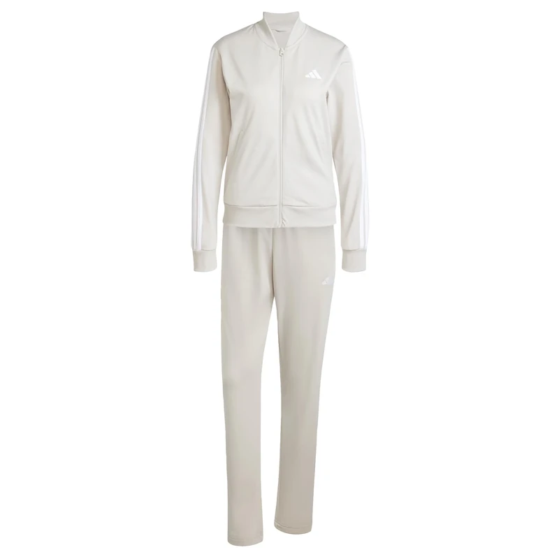 adidas Women's ESSENTIALS 3-STRIPES TRACKSUIT, wonder alumina, XL