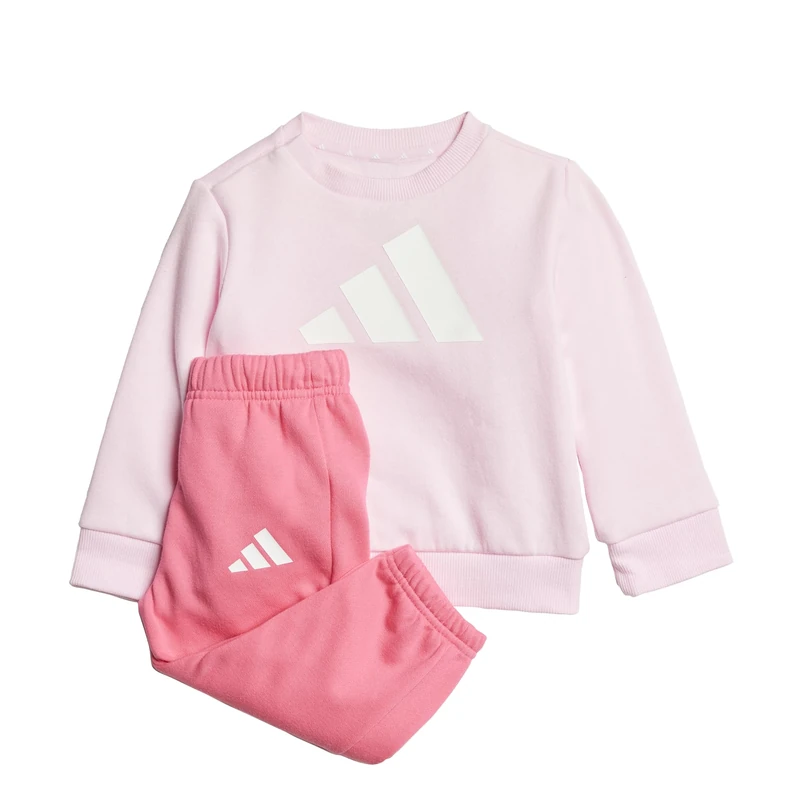 adidas Unisex Baby BIG LOGO ESSENTIALS JOGGER, Clear Pink/White, 3-6 Months - Image 1