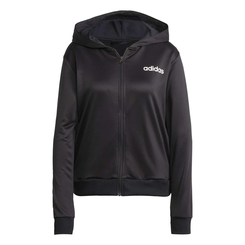 adidas Women's Essentials Linear Track Suit, black, XL - Image 1