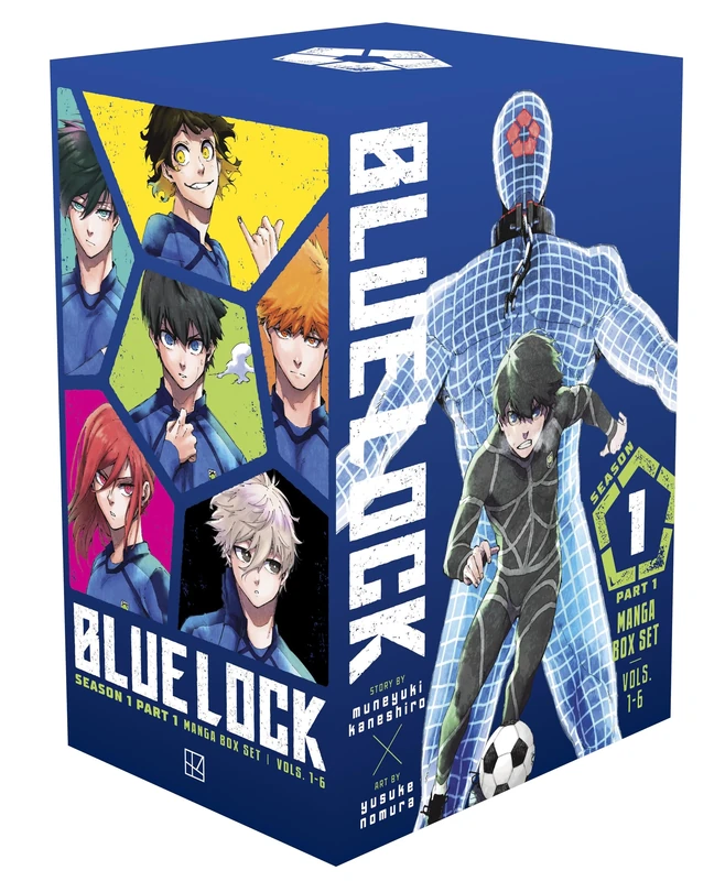 Blue Lock Season 1 Part 1 Manga Box Set (BLUE LOCK SEASON ONE BOX SET)