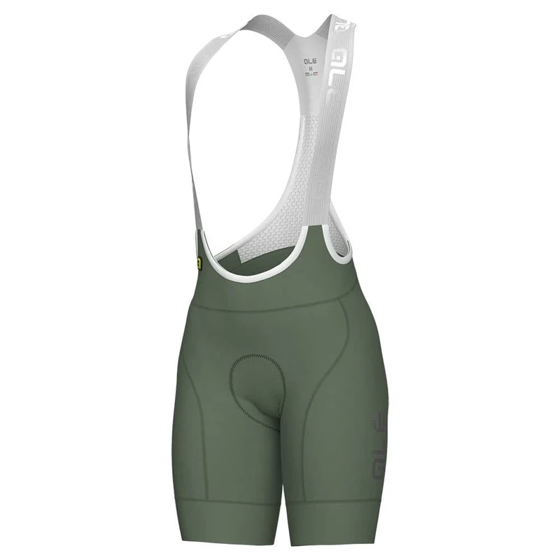 Alé Cycling Women's PR.E Magic Colour Bib Shorts, Sage Green, XL