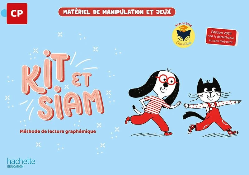 Kit et Siam - Méthode de lecture CP - Boîte de matériel et de jeux - Ed. 2024 - Image 1