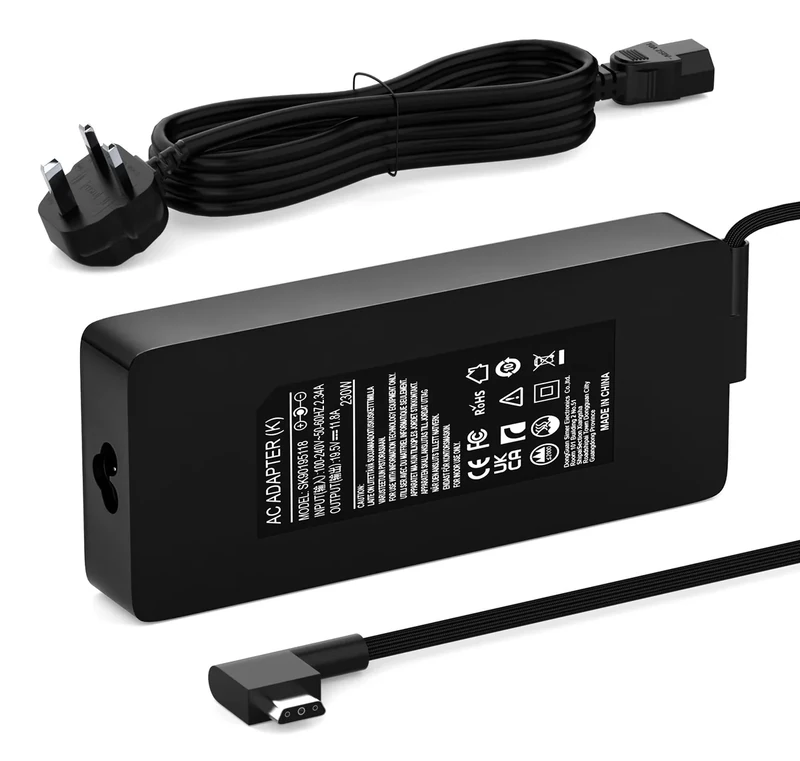 230W Charger Compatible with Razer Blade 15 14 16 17 RZ09-0248 RTX3060 RTX3070 RTX3080 RTX2070 RTX2080 GTX1060 GTX1070 Razer Blade Pro 17/4K RC30-024801 Gaming Laptop Power Supply Adapter