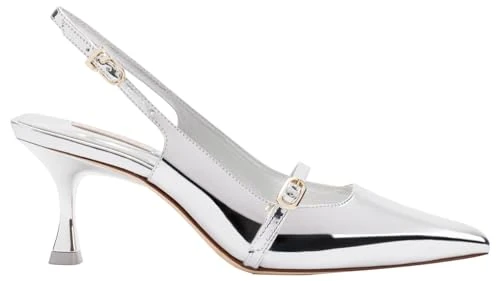 Larroudé, INES Pump, Silver, 5