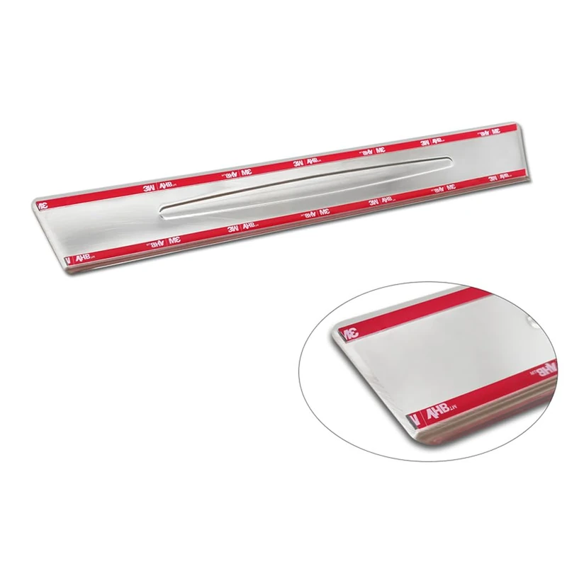 Avisa Inox door sill protectors compatible with Renault Megane E-Tech 2022- - 'Special Edition' - 4-pieces