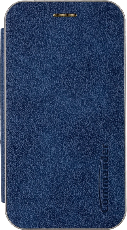 COMMANDER Curve Book Case Deluxe for Samsung S24 Elegant Royal Blue - Image 1