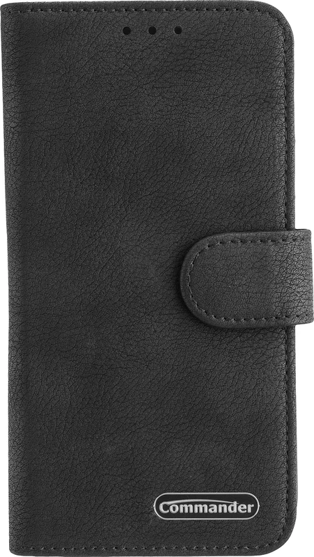 Commander Book Case Elite Black for Xiaomi Redmi 13C